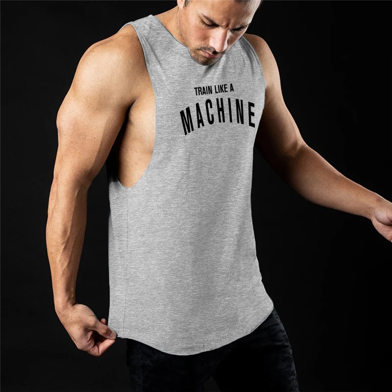 Mens Bodybuilding Casual Tank Tops Summer Cotton Breathable Sleeveless Loose T-Shirts Gym Fitness Sport Workout Muscle Singlets
Mens Bodybuilding Casual Tank Tops Summer Cotton Breathable Sleeveless Loose T-Shirts Gym Fitness Sport Workout Muscle Singlets