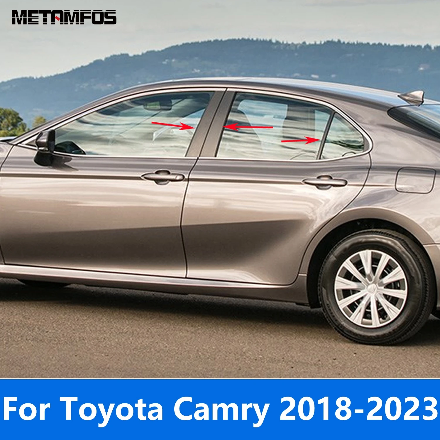 Window Sill Window Center B C Pillar Posts Cover Trim For Toyota Camry 2018-2022 2023 Stainless Steel Accessories Car Styling
Window Sill Window Center B C Pillar Posts Cover Trim For Toyota Camry 2018-2022 2023 Stainless Steel Accessories Car Styling