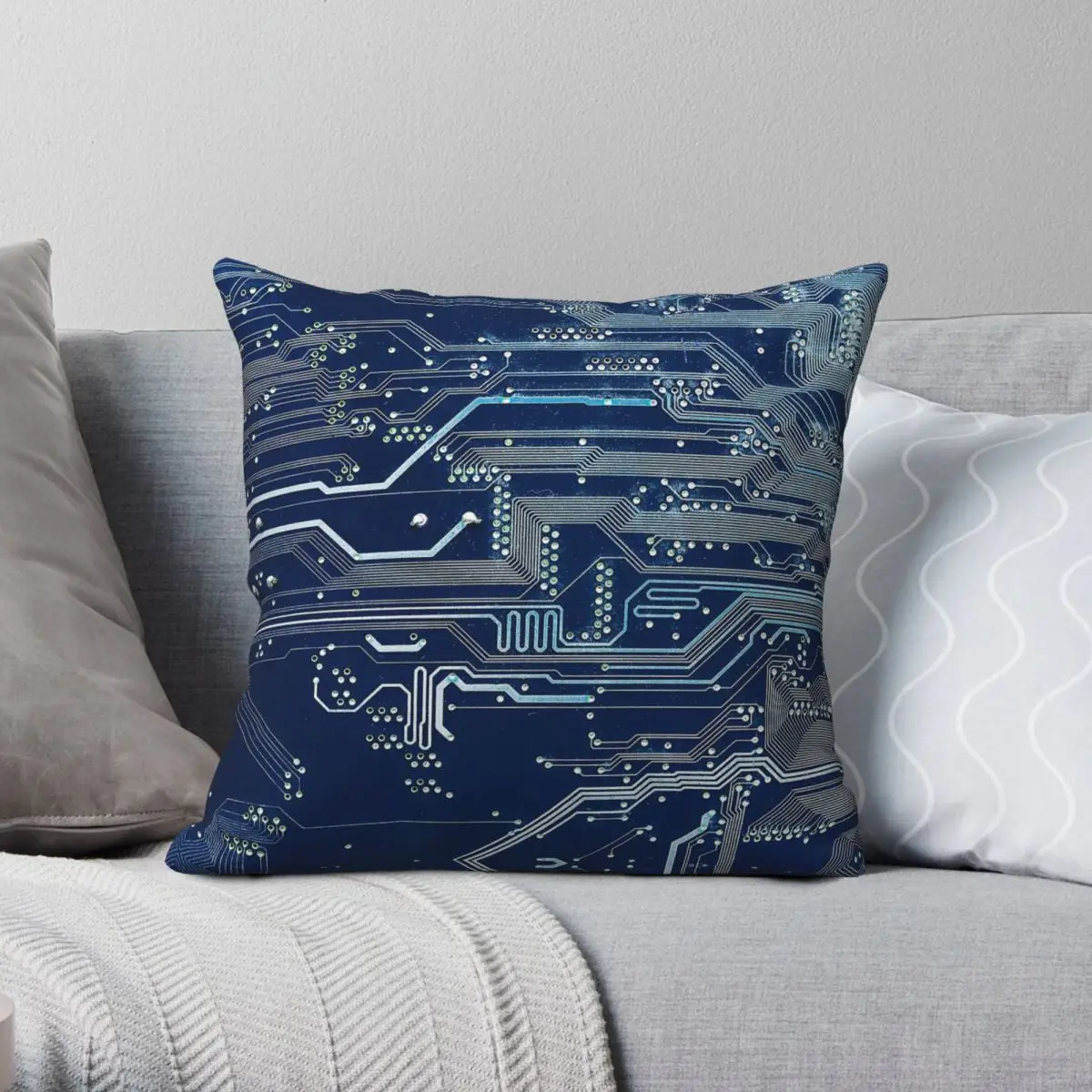 Electronic Circuit Board Square Pillowcase Polyester Linen Velvet Pattern Zip Decorative Throw Pillow Case Home Cushion Cover
Electronic Circuit Board Square Pillowcase Polyester Linen Velvet Pattern Zip Decorative Throw Pillow Case Home Cushion Cover