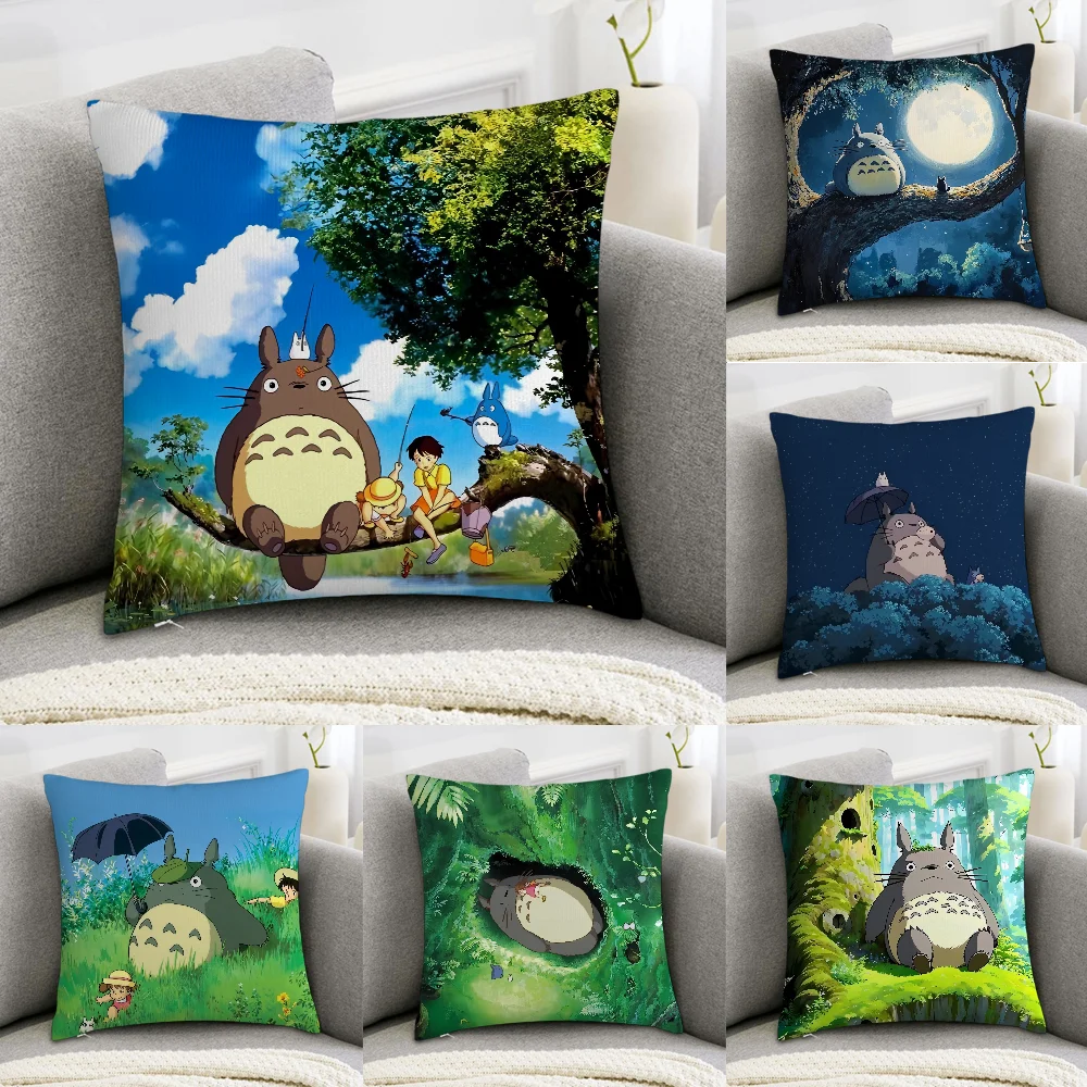 Kawaii Cute T-Totoroes Pillow Case Sofa Decorative Home Double-sided Print Plush Square Throw Pillow Covers Cushion Decor Cover
Kawaii Cute T-Totoroes Pillow Case Sofa Decorative Home Double-sided Print Plush Square Throw Pillow Covers Cushion Decor Cover