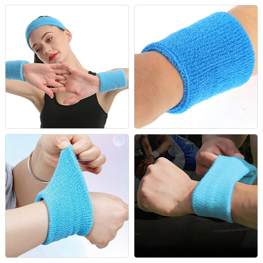 Sports Wristbands Cotton Absorbent Wristband Protective Sweatband For Golf Tennis Basketball Yoga Exercise Fitness
Sports Wristbands Cotton Absorbent Wristband Protective Sweatband For Golf Tennis Basketball Yoga Exercise Fitness