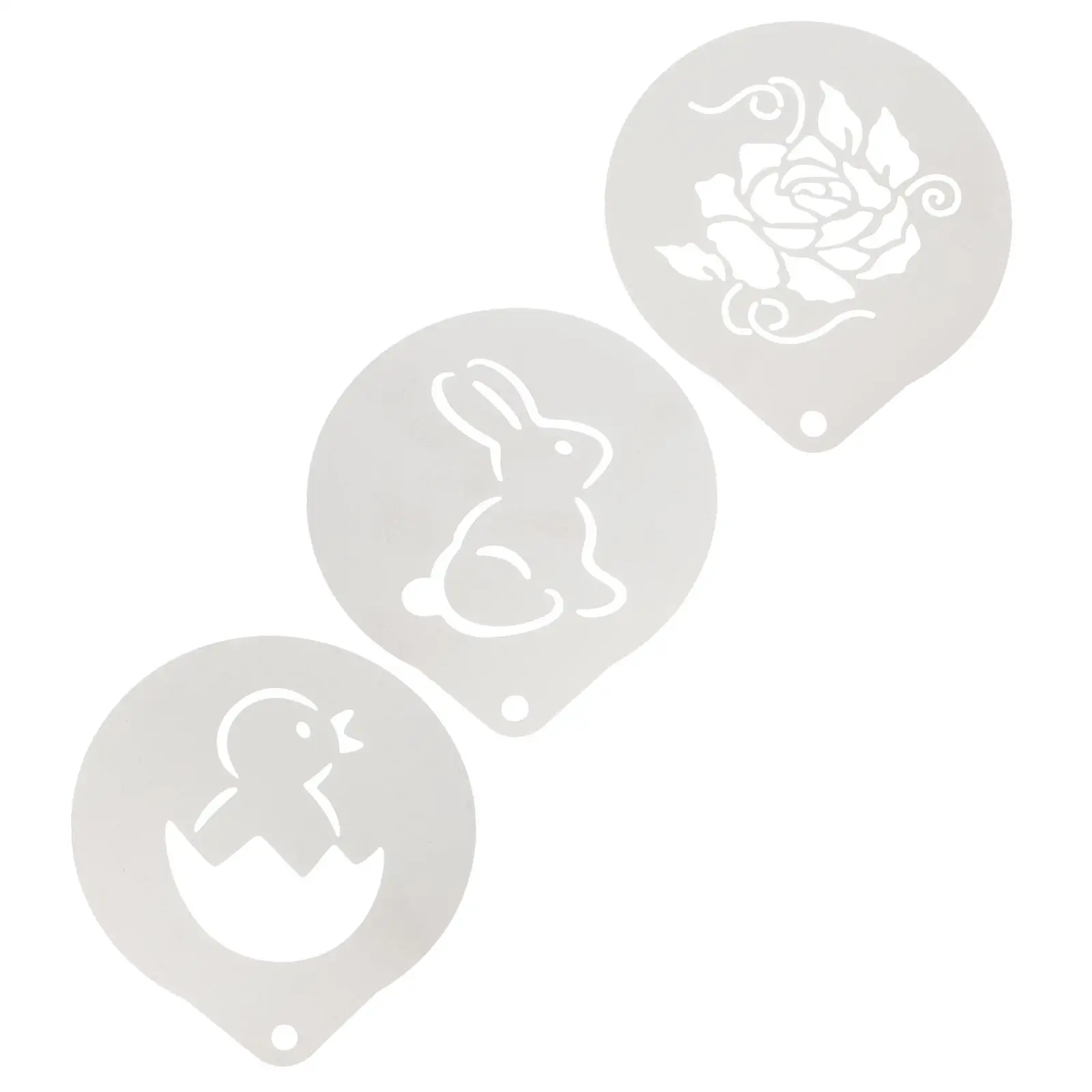 3 Pcs Coffee Latte Mold Cappuccino Bunny Stencil Decorating Tools Pattern Stencils Template Mousse
3 Pcs Coffee Latte Mold Cappuccino Bunny Stencil Decorating Tools Pattern Stencils Template Mousse