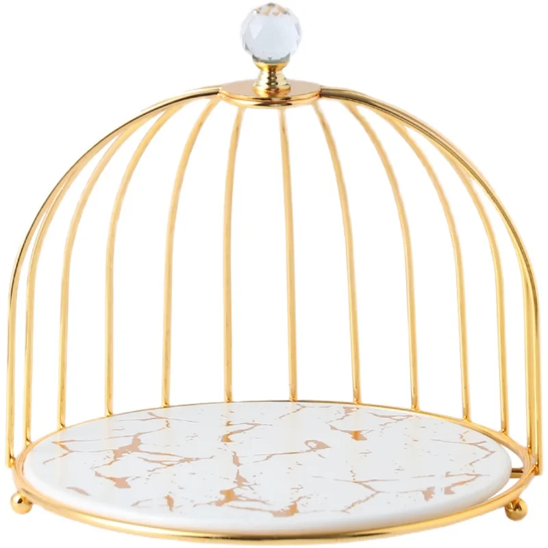 European cake stand display stand ornament creative bird cage small fresh dessert table table tray afternoon tea snack plate
European cake stand display stand ornament creative bird cage small fresh dessert table table tray afternoon tea snack plate