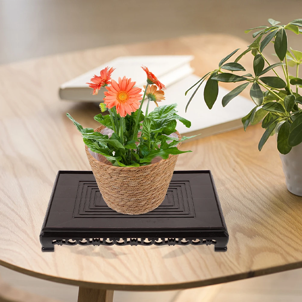 Plastic Plant Stand Rustic Flowerpot Base Holder For Indoor Plants Bonsai Vase Display Shelf Multi-Functional Planter
Plastic Plant Stand Rustic Flowerpot Base Holder For Indoor Plants Bonsai Vase Display Shelf Multi-Functional Planter