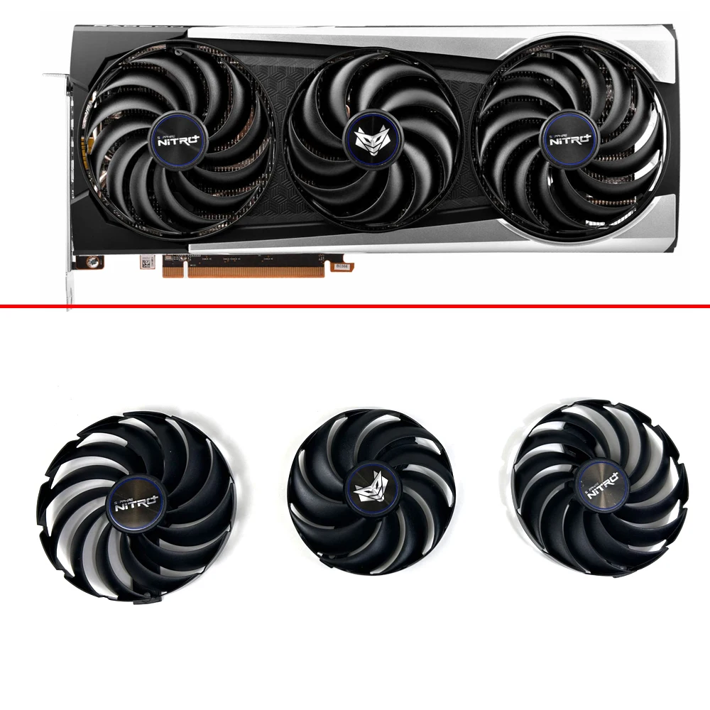 Original NEW Cooling Fan 95MM 85mm FDC10U12D9-C FDC10H12D9-C For Sapphire NITRO+ AMD Radeon RX 6700 6800 6900XT graphics card
Original NEW Cooling Fan 95MM 85mm FDC10U12D9-C FDC10H12D9-C For Sapphire NITRO+ AMD Radeon RX 6700 6800 6900XT graphics card
