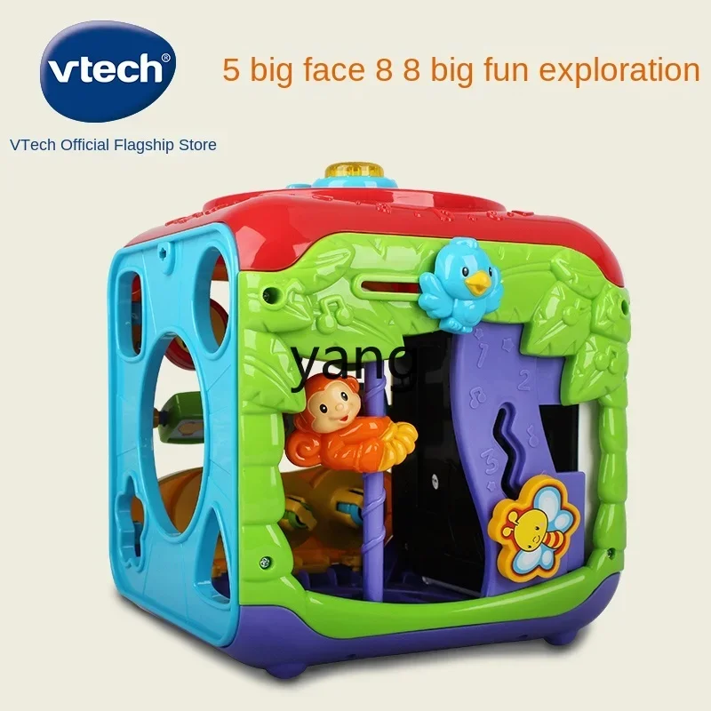 CX Fun Intelligence Cube Bilingual Gaming Table Six-Sided Box Baby Educational Toys Early Education
CX Fun Intelligence Cube Bilingual Gaming Table Six-Sided Box Baby Educational Toys Early Education