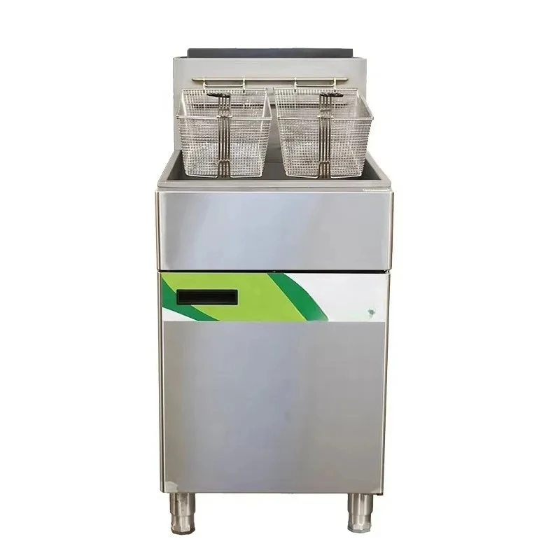 Gas Deep Fryer with Temperature Control Stainless Steel Deep Fryer Commercial Wholesale Price Factory
Gas Deep Fryer with Temperature Control Stainless Steel Deep Fryer Commercial Wholesale Price Factory