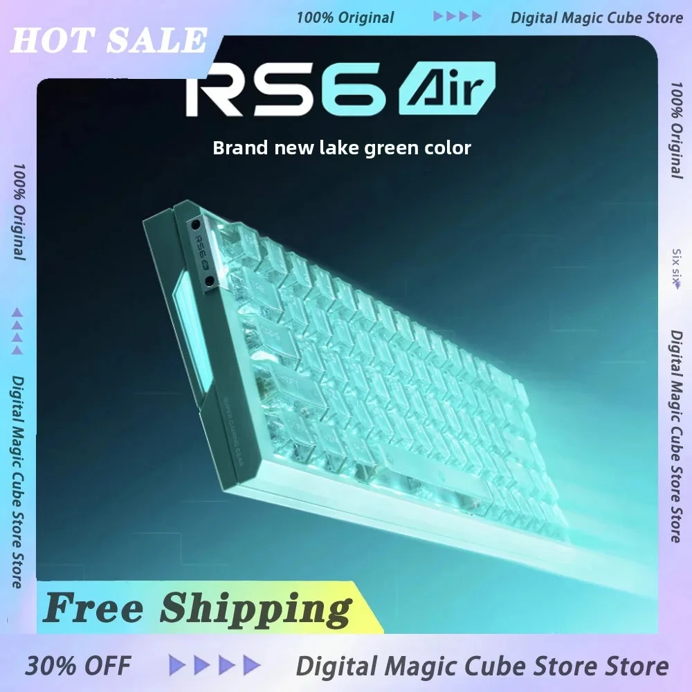 Atk RS6 Air Wired Magnetic Switch Keyboard Aluminium Alloy 8000hz 0.005mmrt Keyboards Rgb Gasket RS6Air Gaming Accessories Gifts
Atk RS6 Air Wired Magnetic Switch Keyboard Aluminium Alloy 8000hz 0.005mmrt Keyboards Rgb Gasket RS6Air Gaming Accessories Gifts