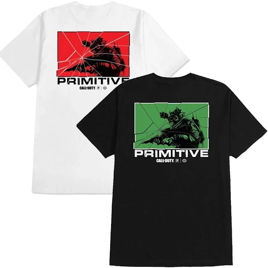 Primitive Skate Apparel Men's X Call of Duty Alpha Tee T-Shirt High-end Luxury Is for Both Men and Women Top Y2k
Primitive Skate Apparel Men's X Call of Duty Alpha Tee T-Shirt High-end Luxury Is for Both Men and Women Top Y2k