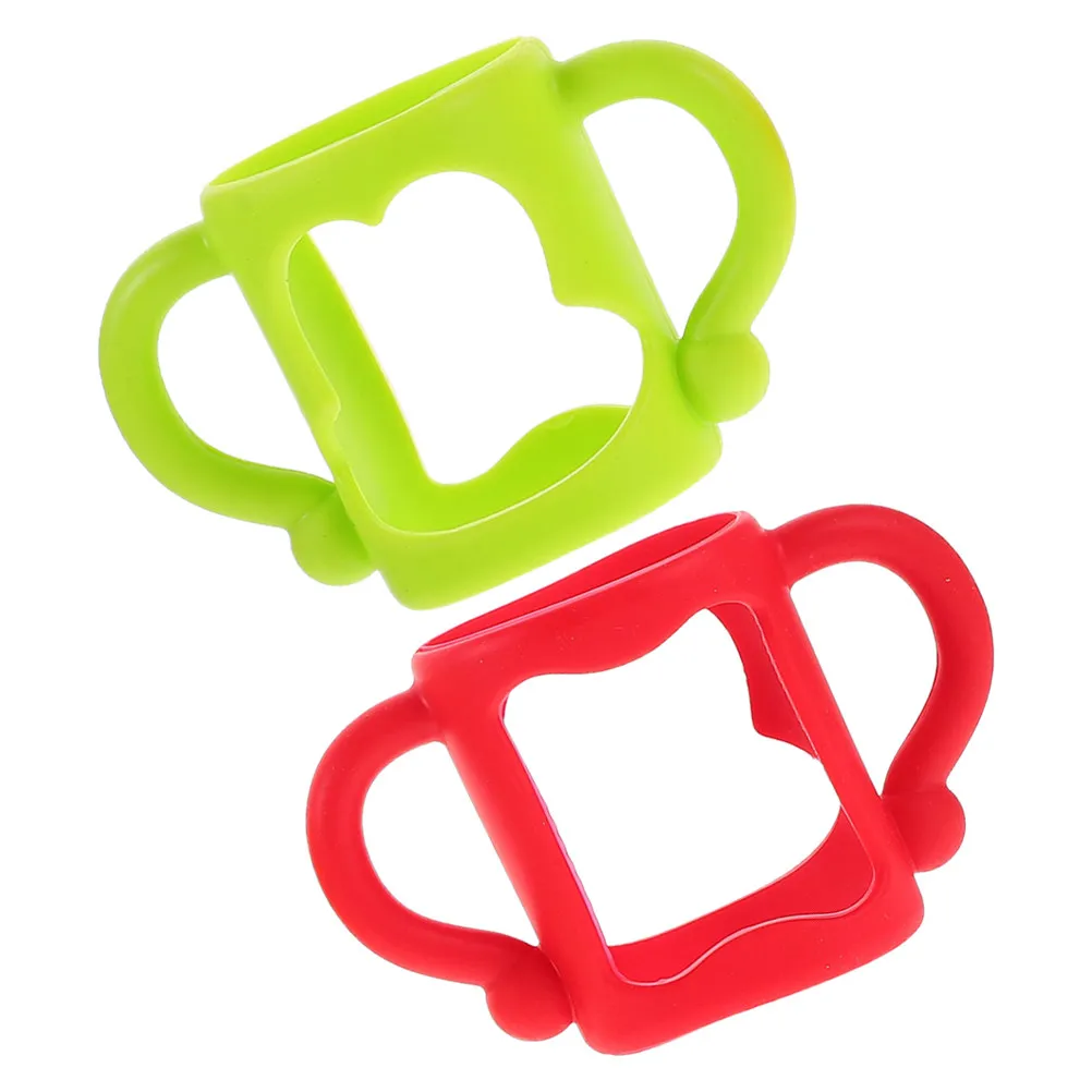 2Pcs Soft Silicone Baby Bottle Handles Easy Install Detachable Dishwasher Safe for Newborns Toddlers Bottle Grip
2Pcs Soft Silicone Baby Bottle Handles Easy Install Detachable Dishwasher Safe for Newborns Toddlers Bottle Grip