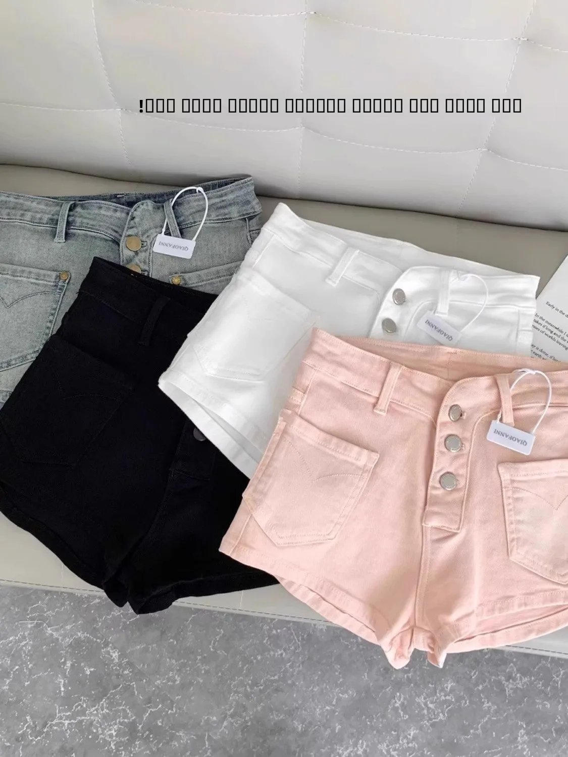 Джинсовые шорты женские летние с высокой талией, А-силуэт, облегающие, из эластичного хлопка, на пуговицах, износостойкие
Джинсовые шорты женские летние с высокой талией, А-силуэт, облегающие, из эластичного хлопка, на пуговицах, износостойкие
