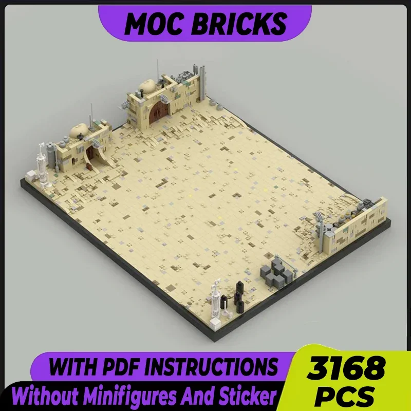 Звездная модель фильма Moc, строительные кирпичи, инквизитор пустыни, диорама, технология, модульные блоки, подарки, рождественские игрушки, наборы «сделай сам», сборка
Звездная модель фильма Moc, строительные кирпичи, инквизитор пустыни, диорама, технология, модульные блоки, подарки, рождественские игрушки, наборы «сделай сам», сборка