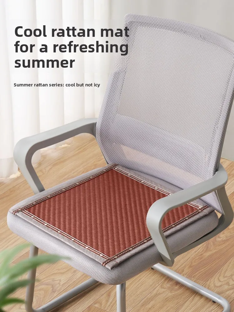 Breathable Wicker Cooling Pad Office Chair Cushion Modern Simple Style Summer Essential Pad for Long Time Sitting
Breathable Wicker Cooling Pad Office Chair Cushion Modern Simple Style Summer Essential Pad for Long Time Sitting