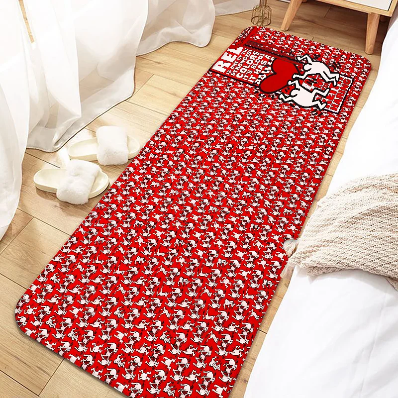 Keiths Haring Door Mat Entrance Non-slip Doormat Washable Kitchen Carpet Living Room Hallway Rugs Bathroom Bath Door Mats
Keiths Haring Door Mat Entrance Non-slip Doormat Washable Kitchen Carpet Living Room Hallway Rugs Bathroom Bath Door Mats