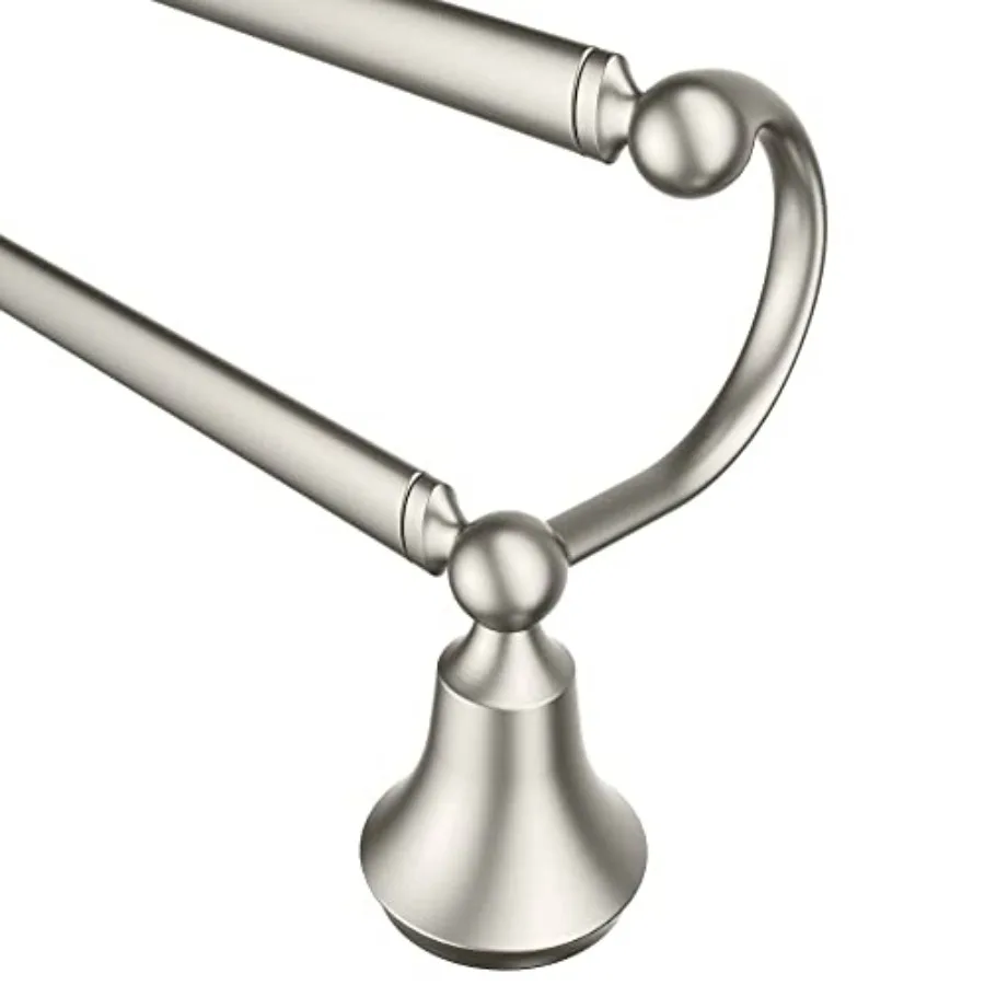 YB5222BN Wynford 24-Inch Double Towel Bar Brushed Nickel
YB5222BN Wynford 24-Inch Double Towel Bar Brushed Nickel