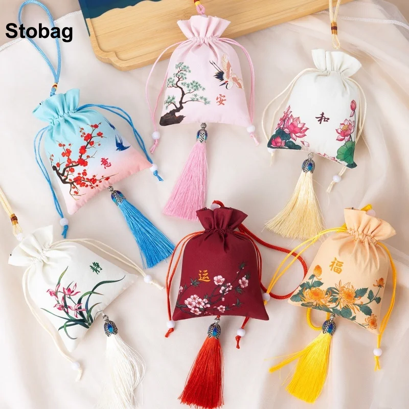 StoBag 20pcs Chinese Sachet Drawstring Bag Silk Cotton Hanging Gift Jewelry Package Storage Pocket Reusable Pouch Decoration
StoBag 20pcs Chinese Sachet Drawstring Bag Silk Cotton Hanging Gift Jewelry Package Storage Pocket Reusable Pouch Decoration