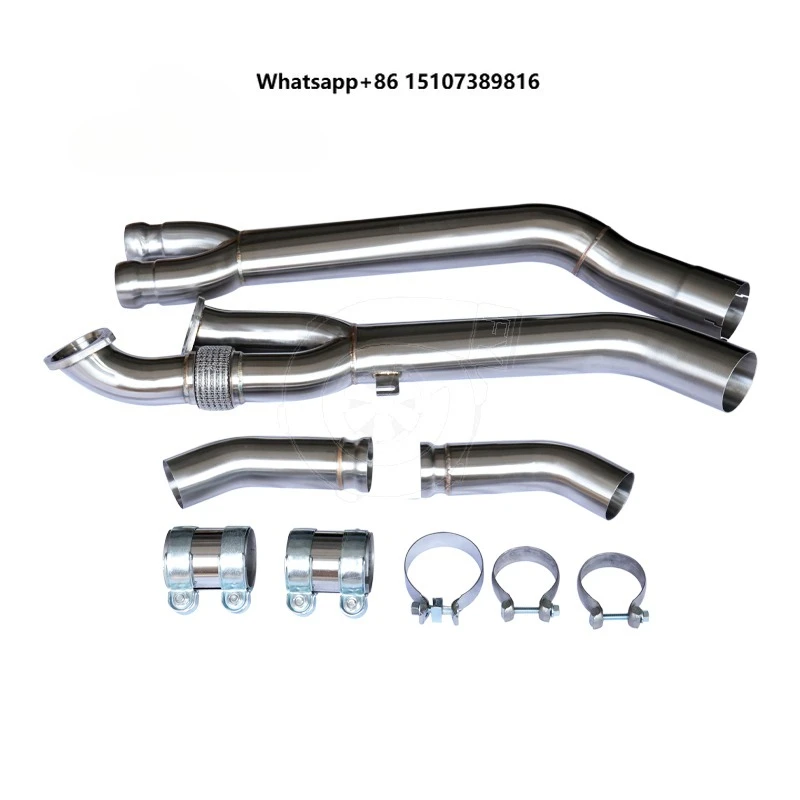 EXHAUST MIDDLE PIPE SS304 for M2 M2C G87 S58 3.0T 23+
EXHAUST MIDDLE PIPE SS304 for M2 M2C G87 S58 3.0T 23+