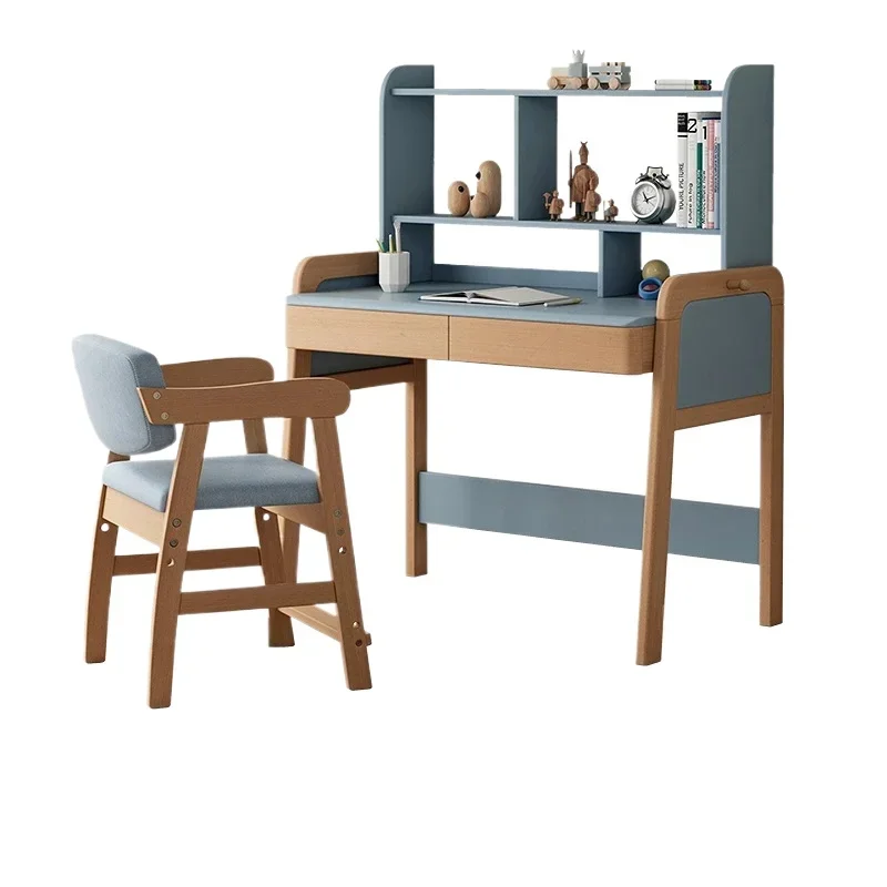 Children's Solid Wood Desk Bookcase Integrated Combination Home Desk Elementary School Student Learning Writing Table
Children's Solid Wood Desk Bookcase Integrated Combination Home Desk Elementary School Student Learning Writing Table