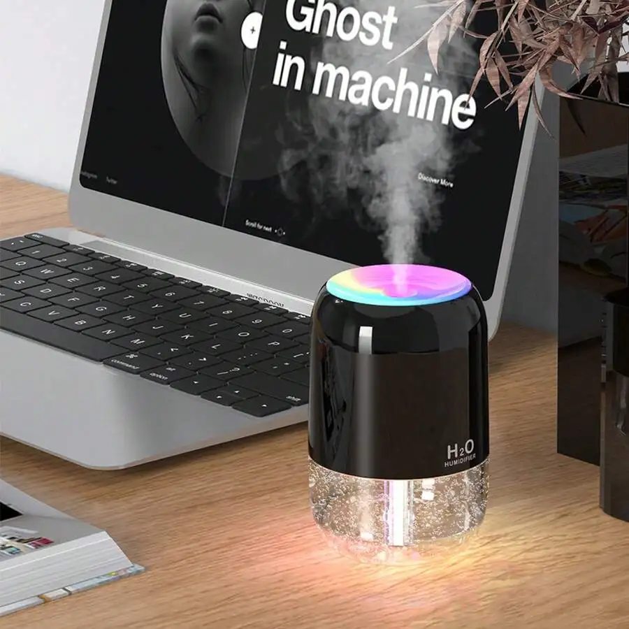 200ml Portable Mini Colorful Air Humidifier With Ultrasonic Cool Mist, Family Mist Spray Device For Bedroom, Car, Office - Super
200ml Portable Mini Colorful Air Humidifier With Ultrasonic Cool Mist, Family Mist Spray Device For Bedroom, Car, Office - Super
