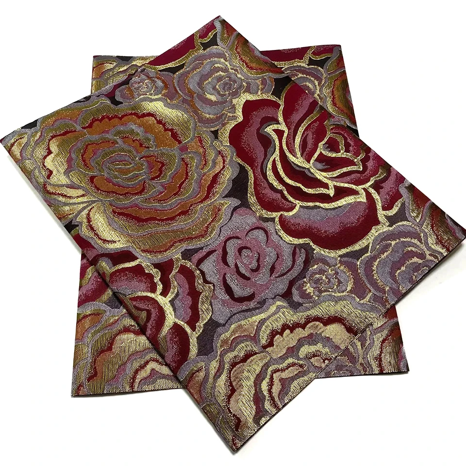 3D Floral Gele and Ipele 2pcs - 2.5 Yards SEGO Fabric Headtie for Wedding, Aso Ebi Party,Nigerian Outfit Sewing TXH-15-2
3D Floral Gele and Ipele 2pcs - 2.5 Yards SEGO Fabric Headtie for Wedding, Aso Ebi Party,Nigerian Outfit Sewing TXH-15-2