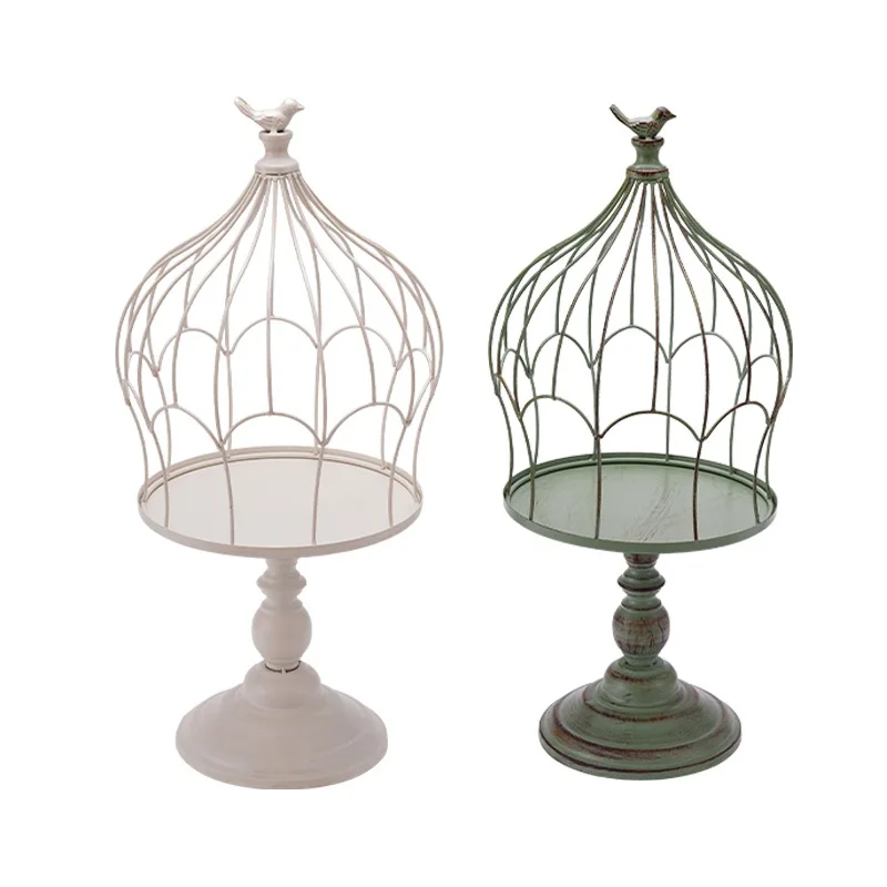Desktop wrought iron bird cage, flower stand desktop simple and creative, old courtyard villa garden gardening decorations
Desktop wrought iron bird cage, flower stand desktop simple and creative, old courtyard villa garden gardening decorations