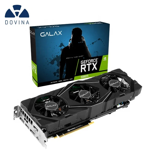 GALAX RTX 2080Ti SG Edition 11GB GDDR6 352-bit DP*3/USB Type-C Gaming And Graphics Card
GALAX RTX 2080Ti SG Edition 11GB GDDR6 352-bit DP*3/USB Type-C Gaming And Graphics Card