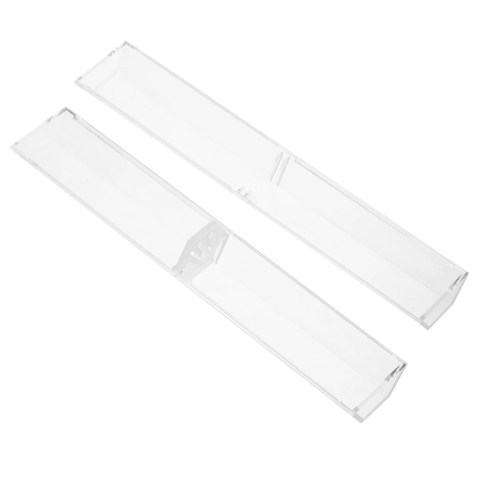 12 Pcs Transparent Pencil Case Acrylic Gel Display Box Ballpoint Storage Organizer Marker Holder 
12 Pcs Transparent Pencil Case Acrylic Gel Display Box Ballpoint Storage Organizer Marker Holder