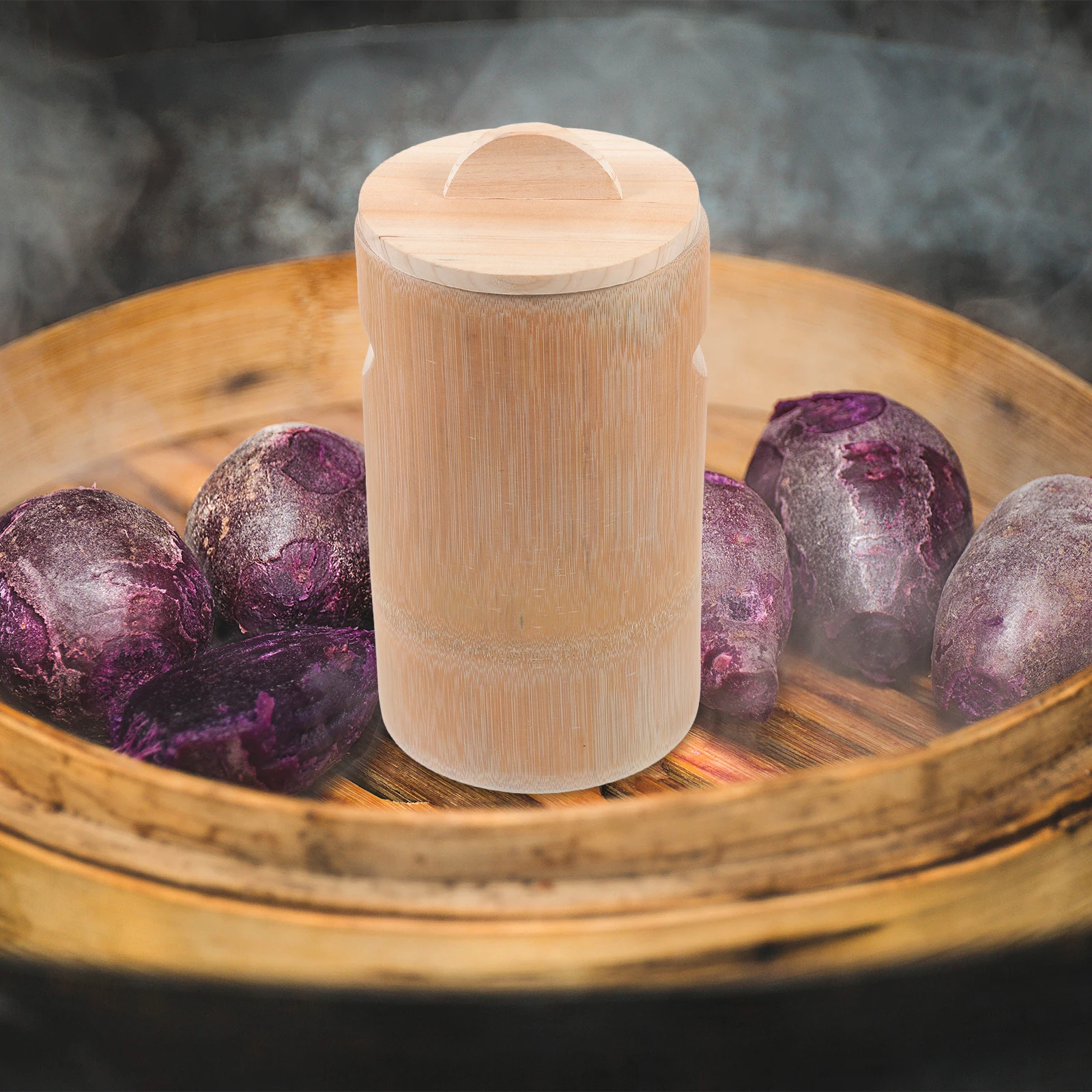 Bamboo Rice Bucket Small Size Steamed Rice Container for Home Party Kitchen Storage Lid Covered Multi-Function Food Mixing
Bamboo Rice Bucket Small Size Steamed Rice Container for Home Party Kitchen Storage Lid Covered Multi-Function Food Mixing