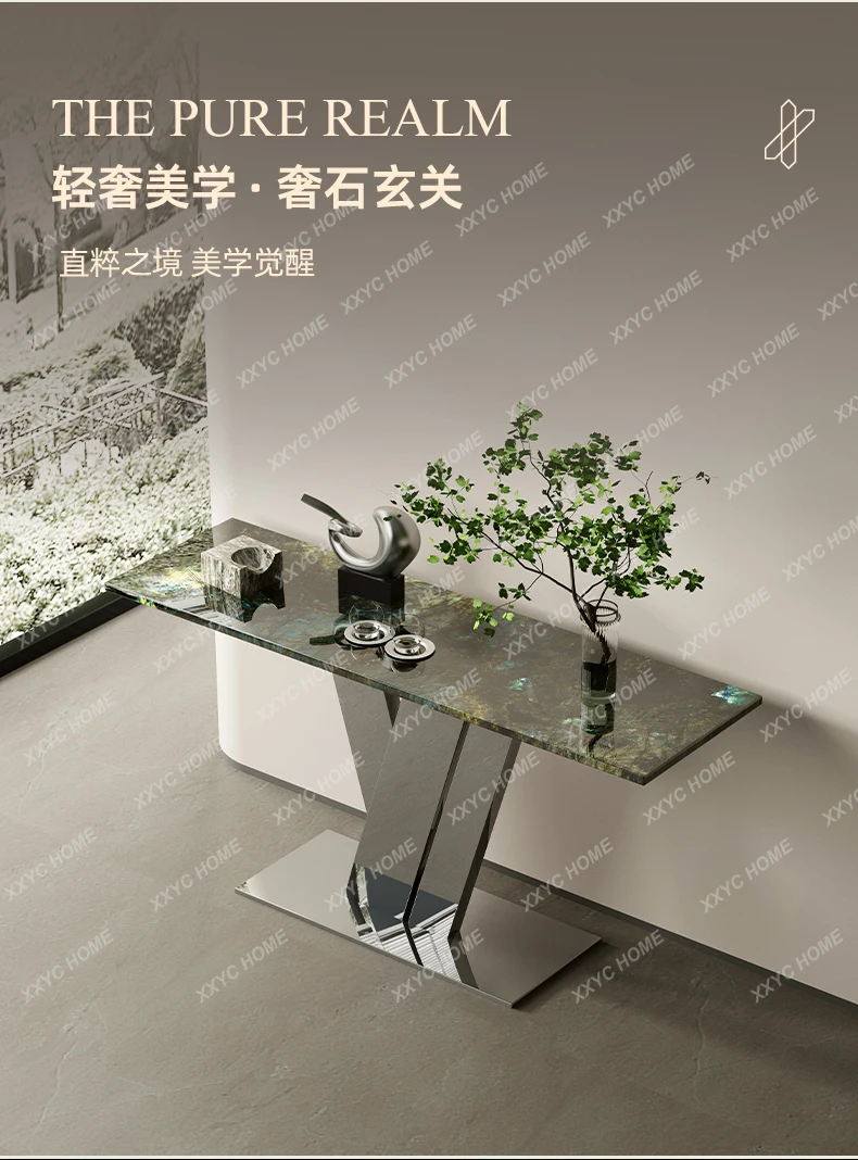 XZNew arrive light luxury natural luxury stone blue jadeite marble endscape cabinet
XZNew arrive light luxury natural luxury stone blue jadeite marble endscape cabinet