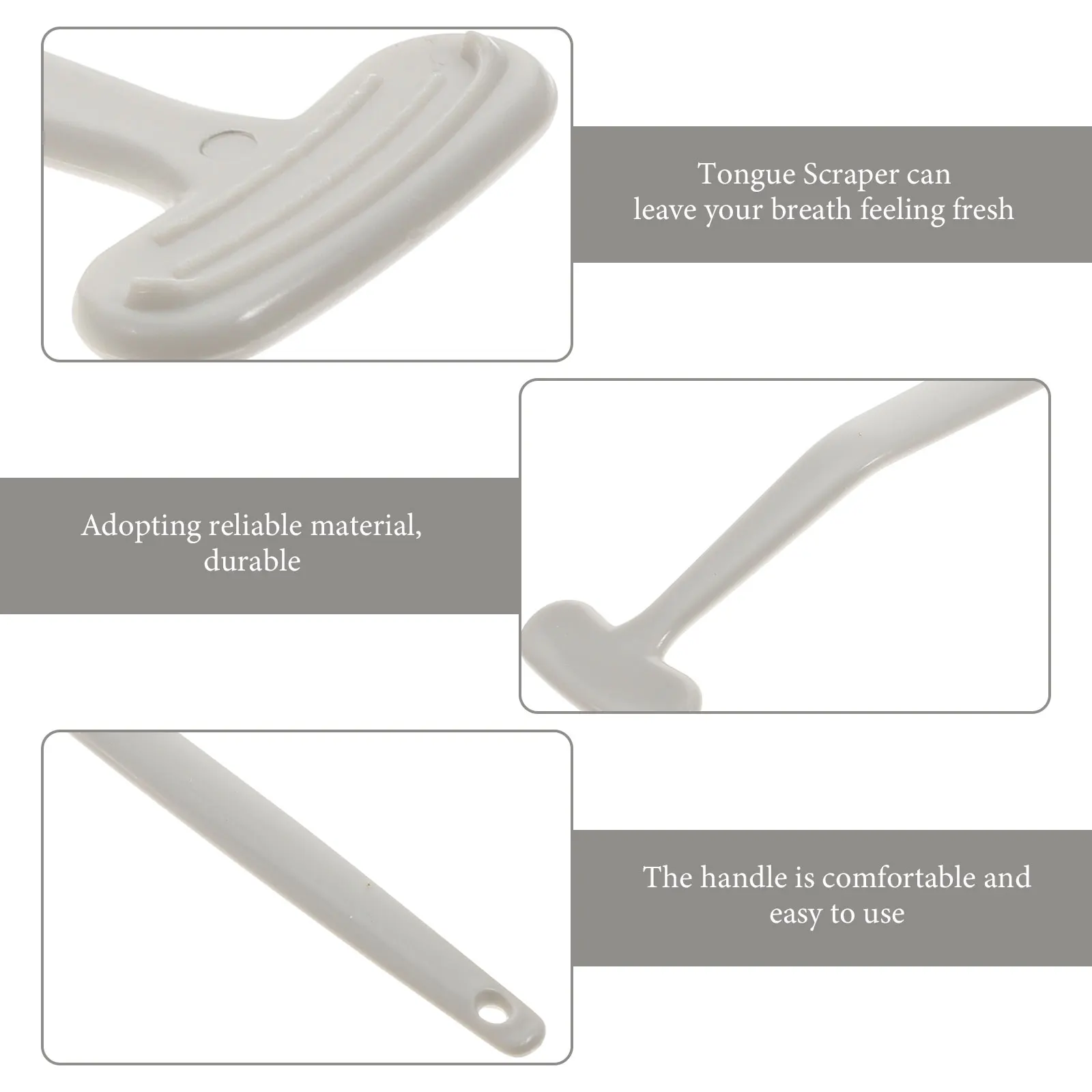 2pcs Medical Grade PP Oral Care Tools Tongue Scraper Portable Scrapers for Household Tongue Brush Adults Children Daily Use
2pcs Medical Grade PP Oral Care Tools Tongue Scraper Portable Scrapers for Household Tongue Brush Adults Children Daily Use