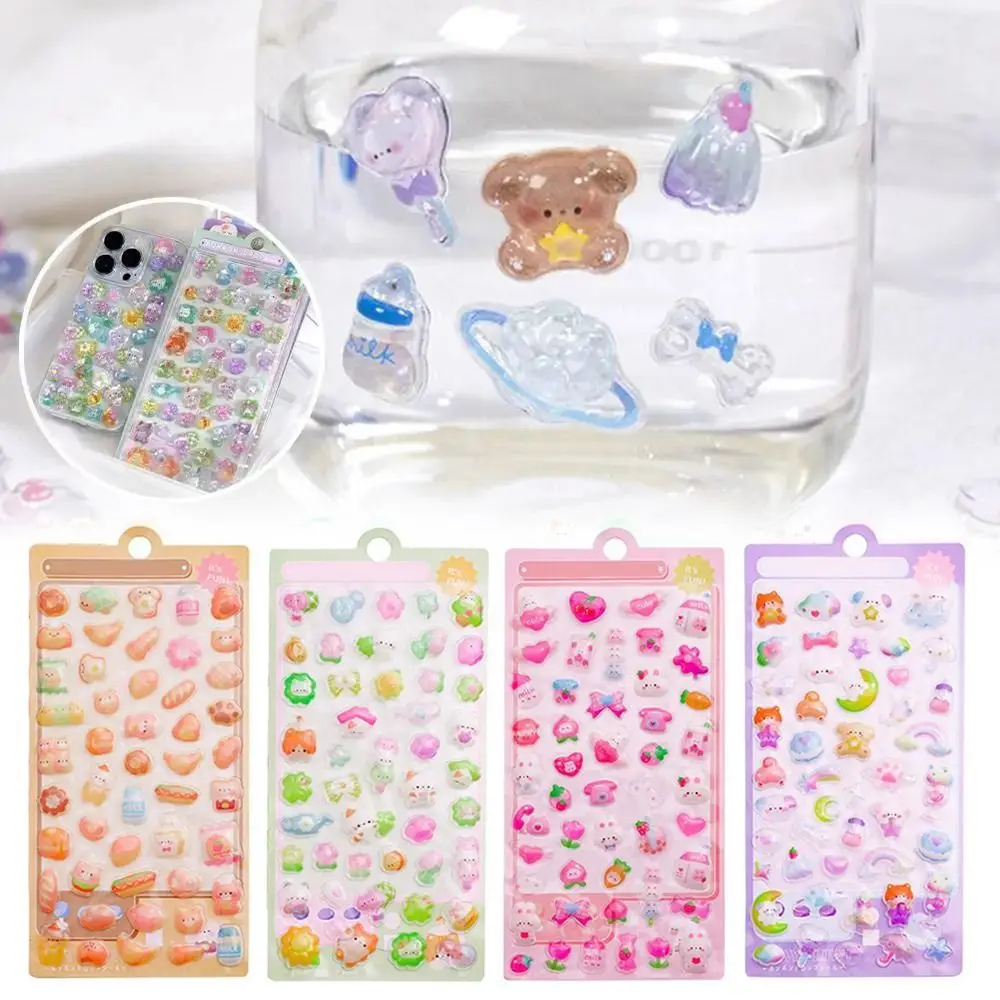 4pcs DIY Waterproof 3D Relief Stickers Transparent Removable Cartoon Animal Sticker Reusable DIY Stickers Laptop Decoration
4pcs DIY Waterproof 3D Relief Stickers Transparent Removable Cartoon Animal Sticker Reusable DIY Stickers Laptop Decoration