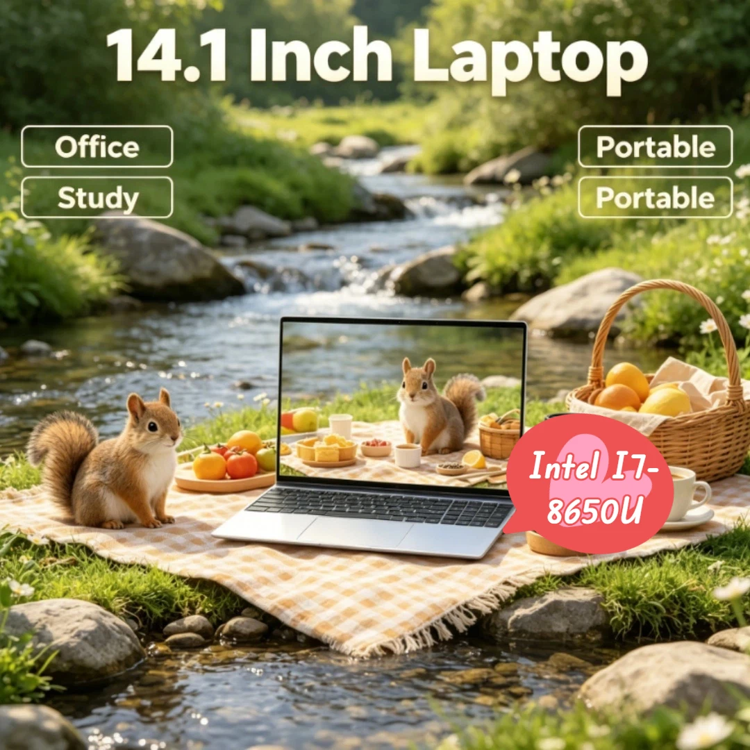 Large Storage 14.1 Inch Ultra Thin Laptop High Performance 2026 New Intel I7-8650U Win11 16GB 32GB RAM 2TB SSD Business Notebook
Large Storage 14.1 Inch Ultra Thin Laptop High Performance 2026 New Intel I7-8650U Win11 16GB 32GB RAM 2TB SSD Business Notebook