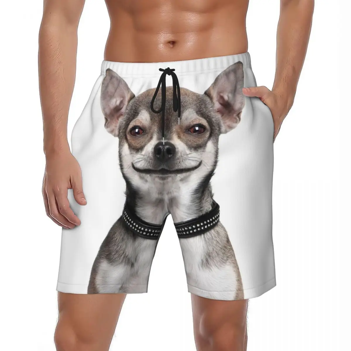 Мужские шорты для доски, повседневные пляжные шорты для собак чихуахуа, быстросохнущие спортивные шорты с животными, лидер продаж, пляжные шорты больших размеров 
Мужские шорты для доски, повседневные пляжные шорты для собак чихуахуа, быстросохнущие спортивные шорты с животными, лидер продаж, пляжные шорты больших размеров