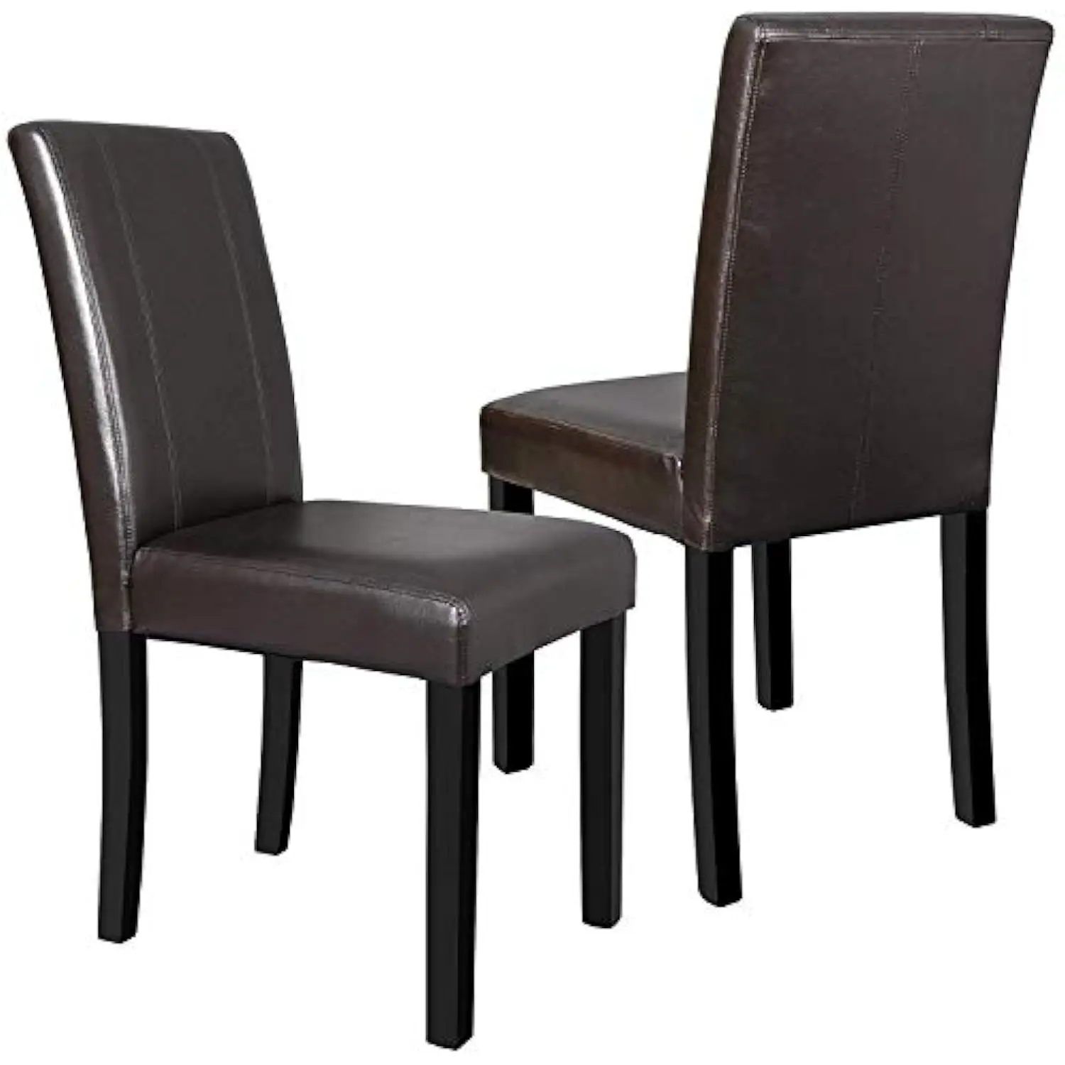 Dining Chair Set of 2, Pu Leather Chairs Modern Diner Chairs Armless Side Chair with Solid Wood Legs for Home Kitchen Living R
Dining Chair Set of 2, Pu Leather Chairs Modern Diner Chairs Armless Side Chair with Solid Wood Legs for Home Kitchen Living R