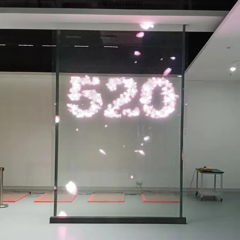 HD Transparent LED Screen Curtain Wall Glass Window P10, Aliexpress Hot Sale Full Color Indoor Video for Commercial Advertising
HD Transparent LED Screen Curtain Wall Glass Window P10, Aliexpress Hot Sale Full Color Indoor Video for Commercial Advertising