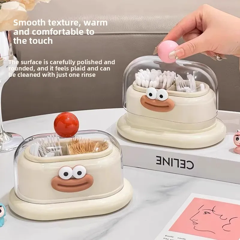 New 2026 Creative Toothpick Holder Home Living Room Desktop Creative Personalized Dental Floss Can Cotton Swab Storage Holder
New 2026 Creative Toothpick Holder Home Living Room Desktop Creative Personalized Dental Floss Can Cotton Swab Storage Holder