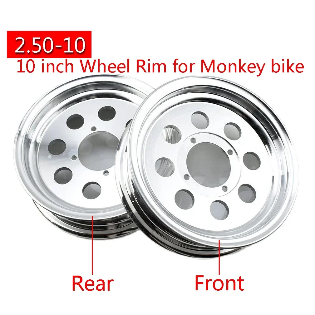 Motorcycle Aluminum Alloy Tubeless Wheel Rim 2.50-10 10 inch For Honda Monkey Z50 mini trail bike Accessories Modified
Motorcycle Aluminum Alloy Tubeless Wheel Rim 2.50-10 10 inch For Honda Monkey Z50 mini trail bike Accessories Modified