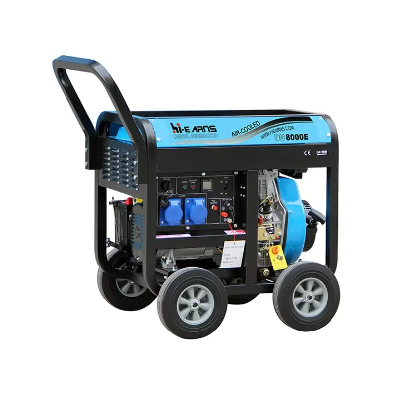Hiearns 6kw open diesel generator, 220V single-phase voltage, 192FD single cylinder diesel engine
Hiearns 6kw open diesel generator, 220V single-phase voltage, 192FD single cylinder diesel engine
