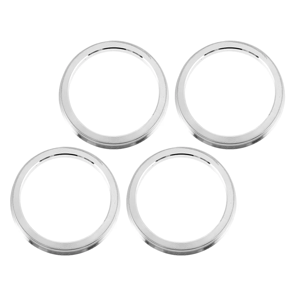 4 Pcs Hub Center Ring Wheel Rings Reducer Tire Centric Vehicles Silver Car Decorations Exterior Aesthetic Bore Adapter
4 Pcs Hub Center Ring Wheel Rings Reducer Tire Centric Vehicles Silver Car Decorations Exterior Aesthetic Bore Adapter