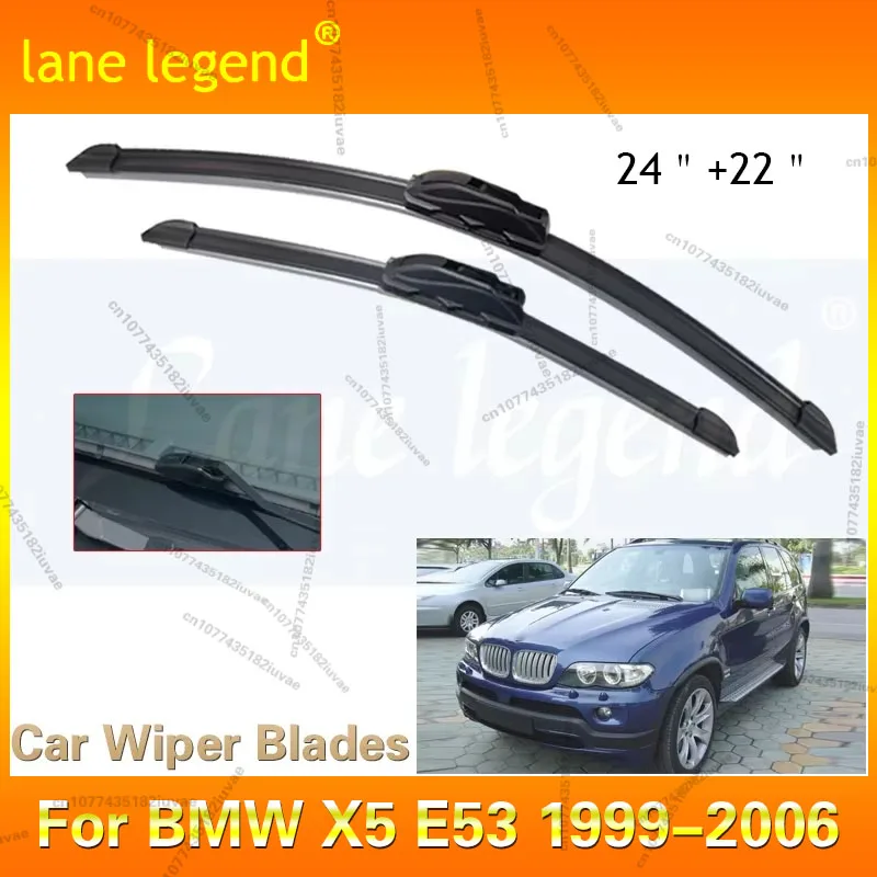 Car Wiper Blade Front Window Windscreen Windshield Wipers Blades J hook Auto Accessories For BMW X5 E53 24"+22" 1999-2006
Car Wiper Blade Front Window Windscreen Windshield Wipers Blades J hook Auto Accessories For BMW X5 E53 24"+22" 1999-2006