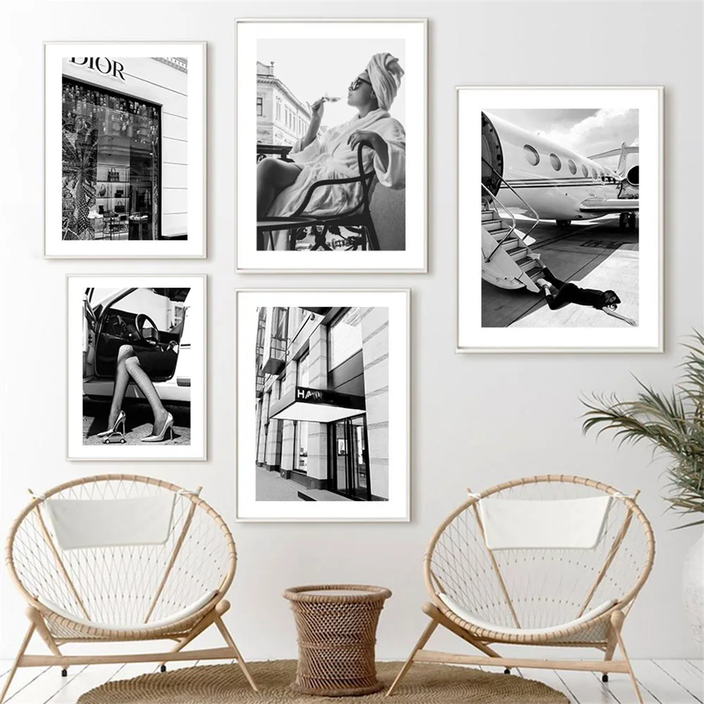 Fashion Woman Leopard Wine Luxury Black White Wall Art Canvas Painting Nordic Posters And Prints Wall Pictures Living Room Decor
Fashion Woman Leopard Wine Luxury Black White Wall Art Canvas Painting Nordic Posters And Prints Wall Pictures Living Room Decor