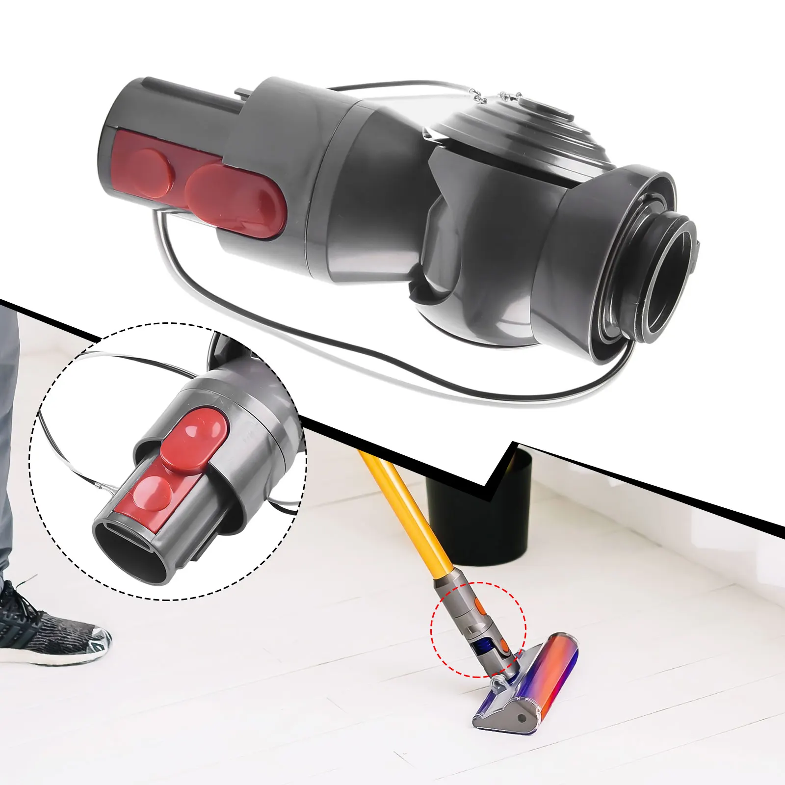 Fitment Vacuum Cleaner Direct Drive Floor Brush Connector Efficient Cleaning High Performance Powerful Suction
Fitment Vacuum Cleaner Direct Drive Floor Brush Connector Efficient Cleaning High Performance Powerful Suction