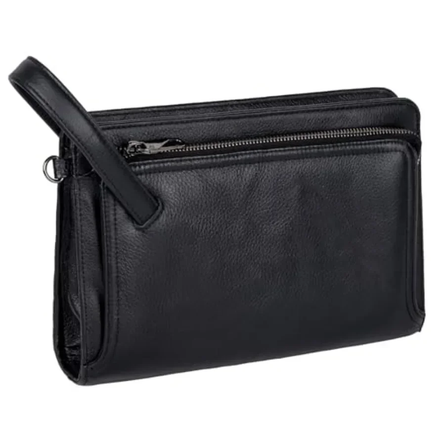 Leather Clutch for Men - Wrist Bag - Men's wallets - Wrist Bag - 10.3x6.8INCH - Includes dustproof gift bag
Leather Clutch for Men - Wrist Bag - Men's wallets - Wrist Bag - 10.3x6.8INCH - Includes dustproof gift bag
