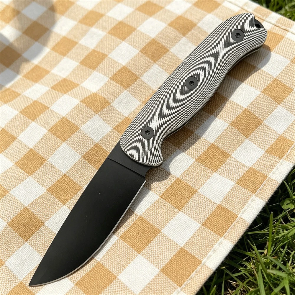Outdoor Fixed Blade Knife 8Cr13MoV Steel Blade Micarta Handle High-Quality EDC Hunting Camping Knives with Sheath
Outdoor Fixed Blade Knife 8Cr13MoV Steel Blade Micarta Handle High-Quality EDC Hunting Camping Knives with Sheath