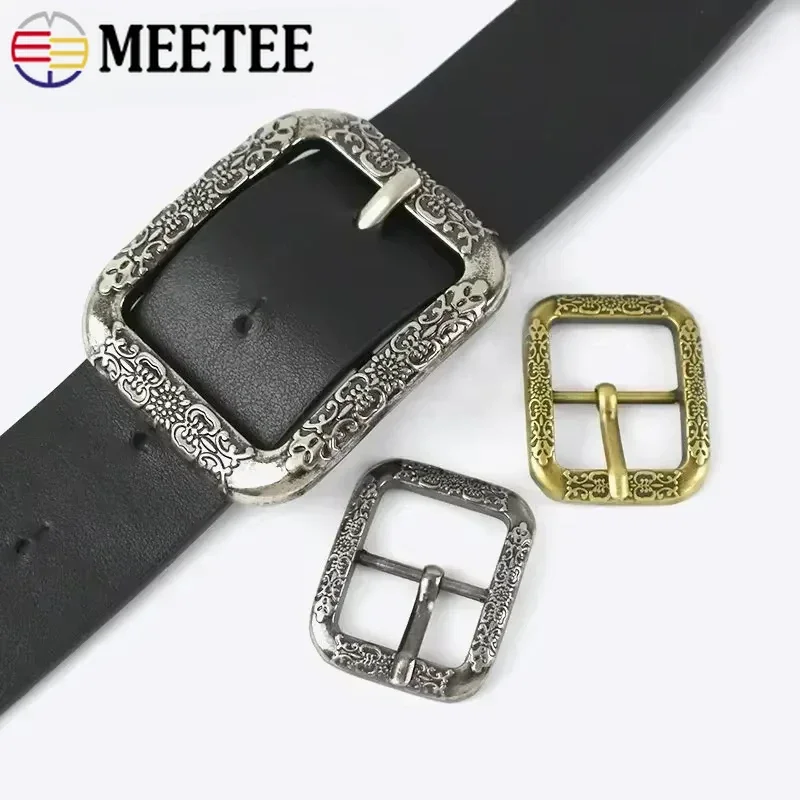 5/10Pcs Meetee 20/35mm Vintage Brass Silver Metal Buckles Jeans Leather Belt Head Pin Clasp Garment Adjustable Decor Hook Sewing 
5/10Pcs Meetee 20/35mm Vintage Brass Silver Metal Buckles Jeans Leather Belt Head Pin Clasp Garment Adjustable Decor Hook Sewing