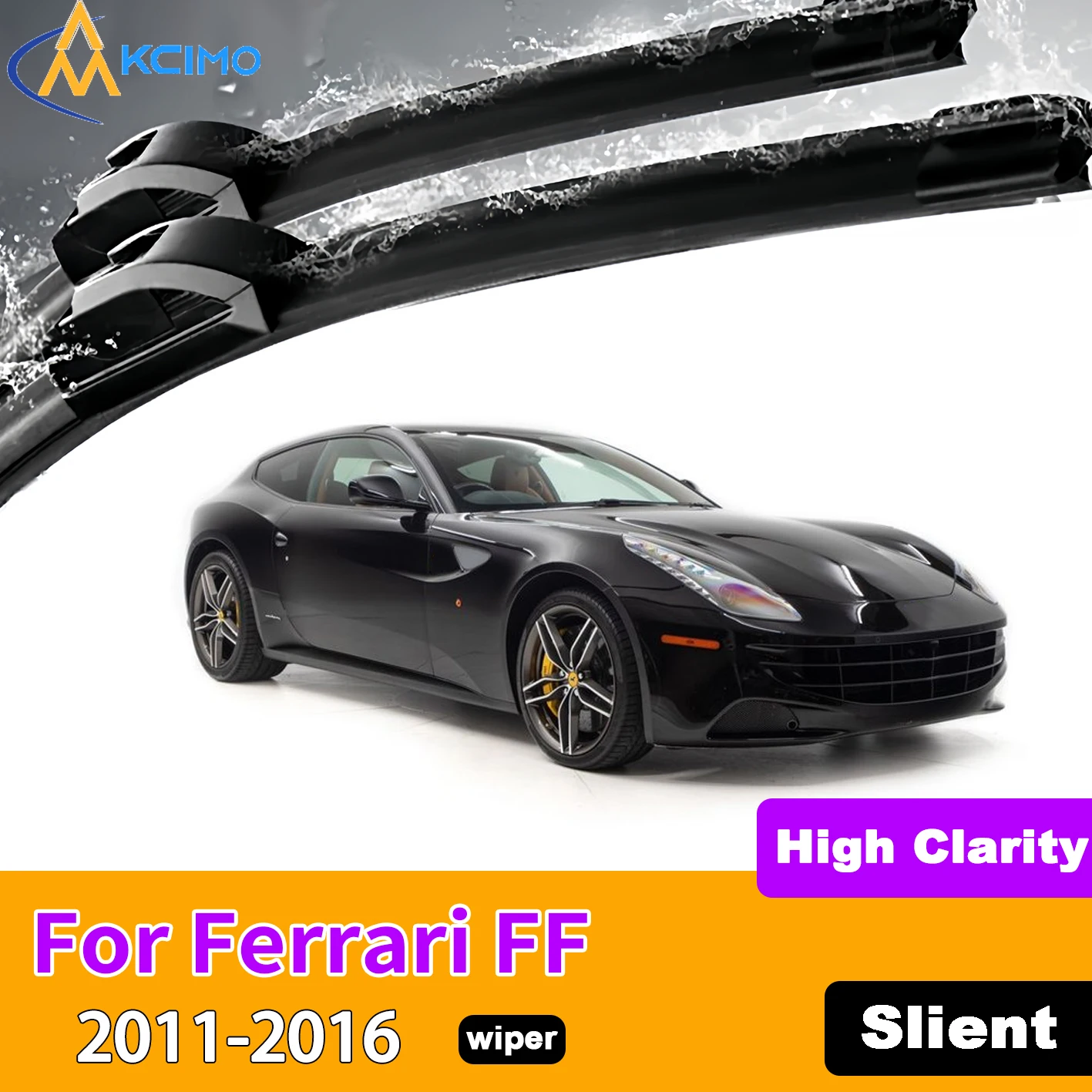 KCIMO 2PCS Front Windshield Wiper Blades For Ferrari FF 2011-2016 Rubber Full Coverage Wiping Silent Wiper Blades
KCIMO 2PCS Front Windshield Wiper Blades For Ferrari FF 2011-2016 Rubber Full Coverage Wiping Silent Wiper Blades