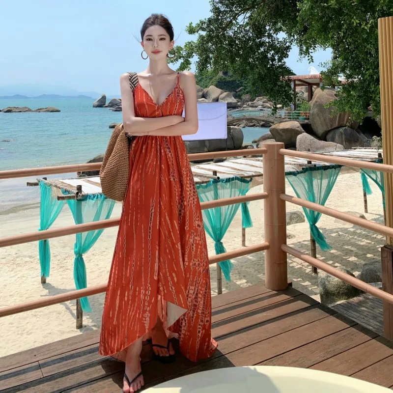 2024 New Sexy Deep V-Neck Long Dresses Elegant Ladies Print Bohemian Dress Summer Slim Women Chic Luxury Designer Sundress
2024 New Sexy Deep V-Neck Long Dresses Elegant Ladies Print Bohemian Dress Summer Slim Women Chic Luxury Designer Sundress