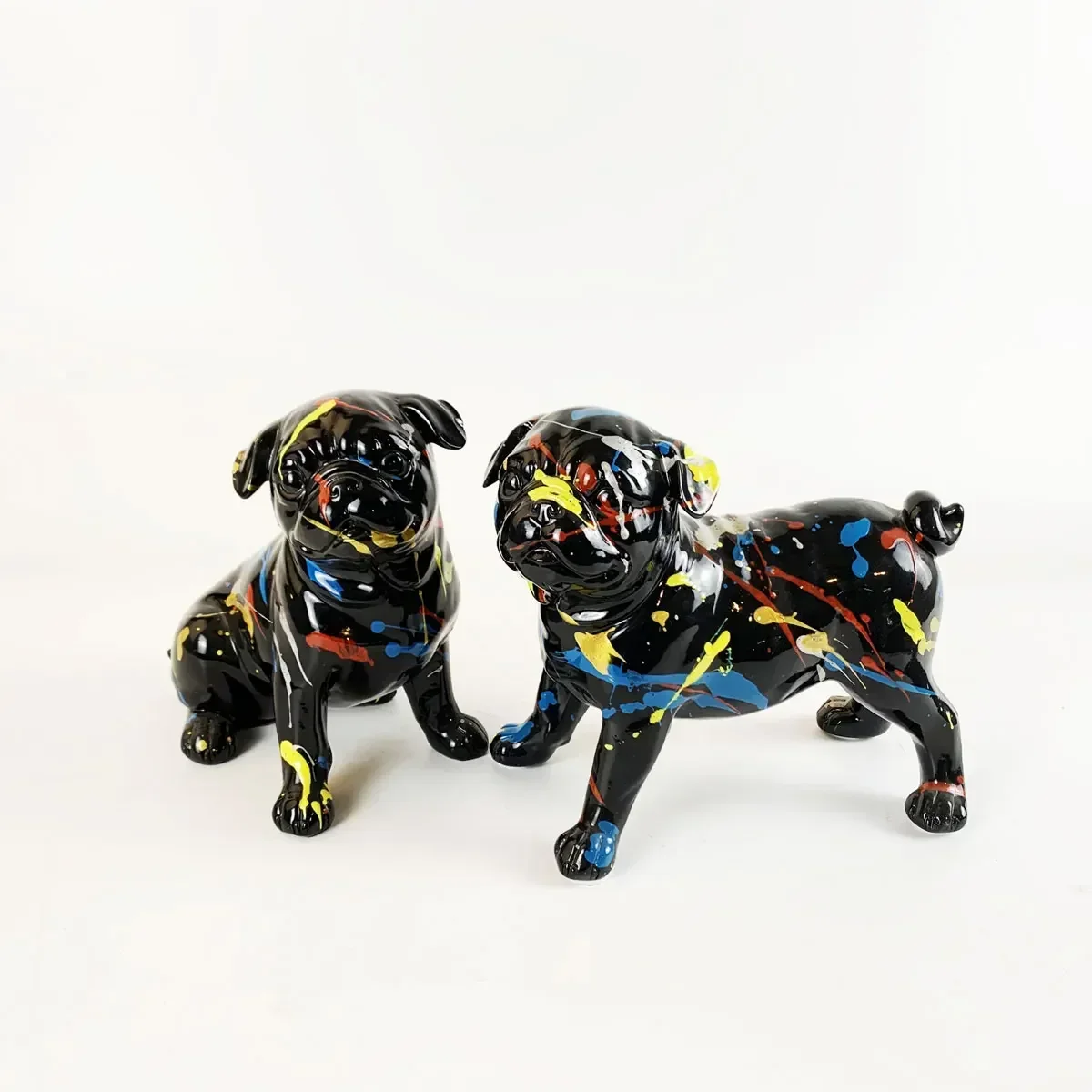 Graffiti Color Bago Dog Entrance Painted Simple Creative Entrance Wine Cabinet Office Decorations Resin Crafts Anime Decor
Graffiti Color Bago Dog Entrance Painted Simple Creative Entrance Wine Cabinet Office Decorations Resin Crafts Anime Decor
