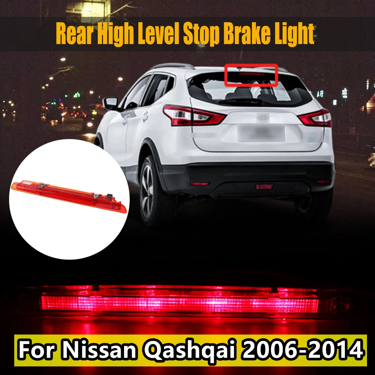 Красная третья задняя фонарь для Nissan Qashqai 2008 2009 2010 2011 2012, задняя дополнительная стоп-сигнальная лампа с высоким креплением
Красная третья задняя фонарь для Nissan Qashqai 2008 2009 2010 2011 2012, задняя дополнительная стоп-сигнальная лампа с высоким креплением