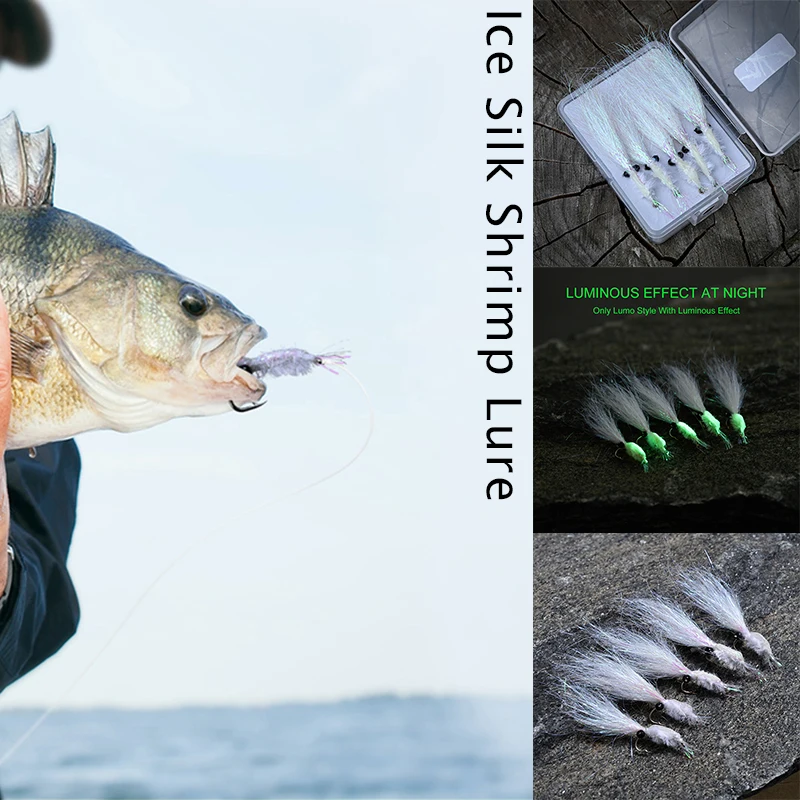 5 Pieces Set Fly Fishing Hook Colorful Ice Silk Shrimp Fishing Lure Feather Shrimps Hooks Artificial Lures Bait In Six Size
5 Pieces Set Fly Fishing Hook Colorful Ice Silk Shrimp Fishing Lure Feather Shrimps Hooks Artificial Lures Bait In Six Size